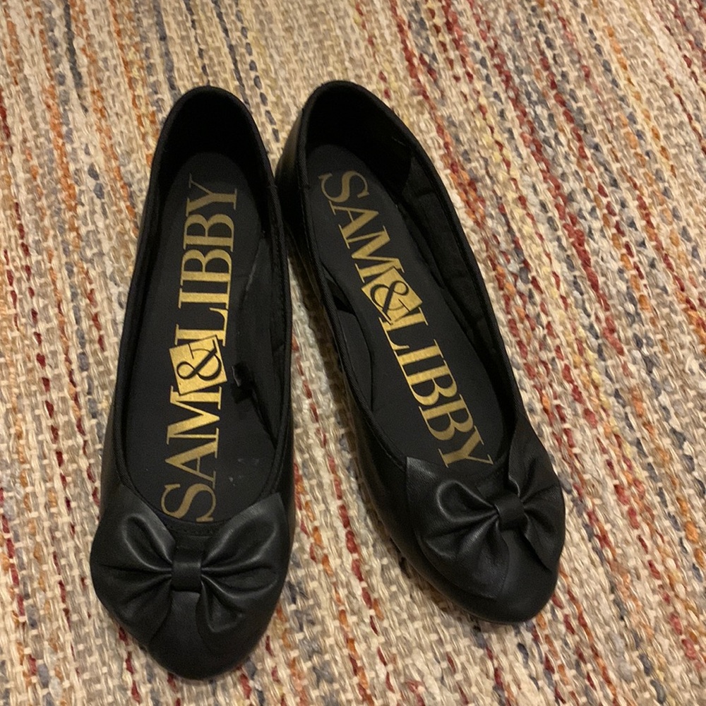 Sam & Libby bowed ballet flats.